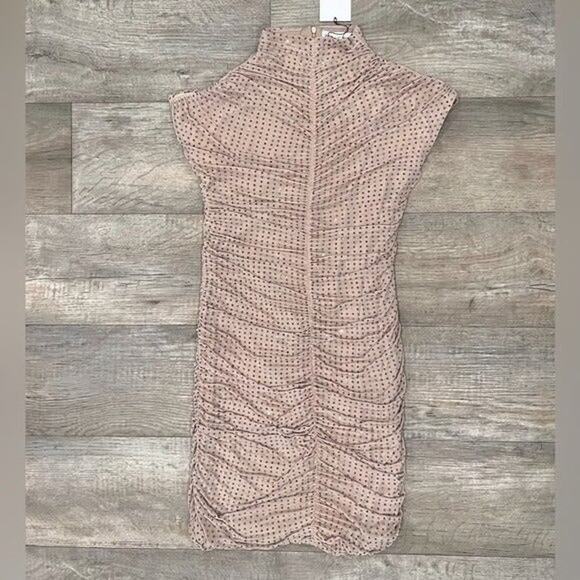 ZARA Short Ruched Dress NWT - Picture 15 of 16